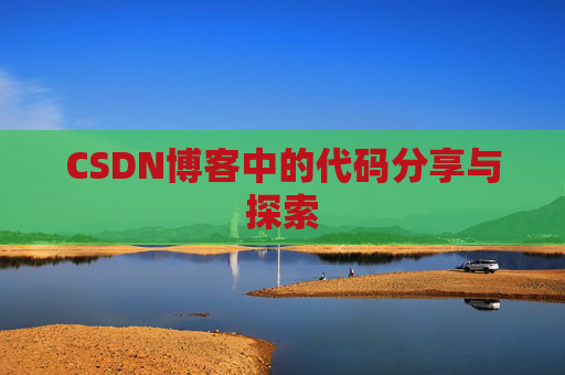 CSDN博客中的代码分享与探索